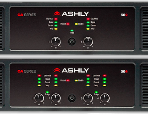 New D-MAX and SailFlow™ Technologies From Ashly Go Global as CA Series and FA Series Power Amplifiers Ship Worldwide
